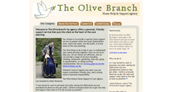 Desktop Screenshot of careattheolivebranch.co.uk